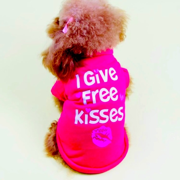 🌟 HOST PICK! 🌟 NWT Hot Pink Graphic, Dog Sweatshirt! - Picture 3 of 3